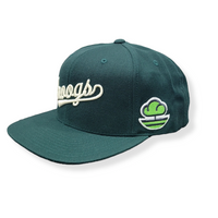 Snapback Verde Monte y Bone White